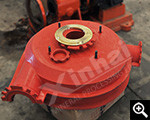  our wear-resistant rubber as liners of slurry pump 