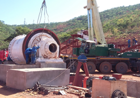 Yantai Group Zimbabwe 700tpd Rock Gold Processing Plant Project