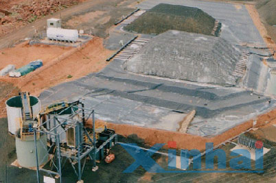 Gold Heap Leaching Process