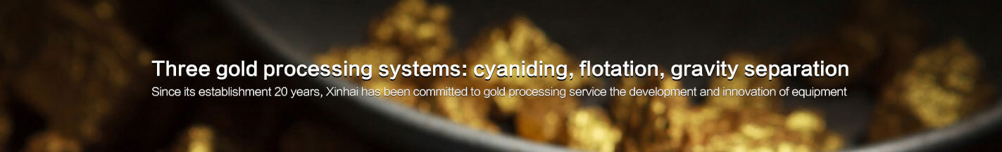 three gold processing systems